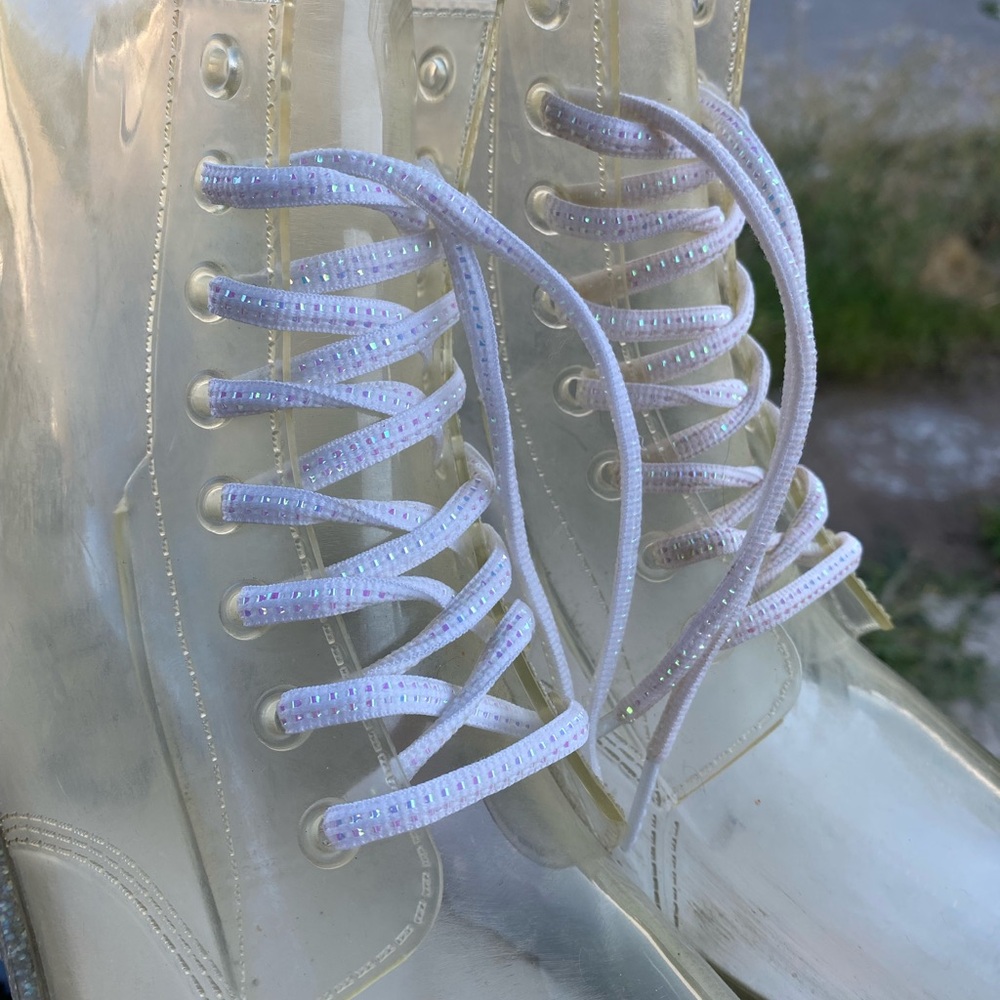 Circus by Sam Edelman Transparent Glitter Sole Boots - Picture 4 of 4